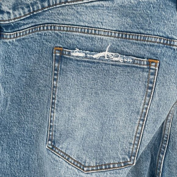 Abercrombie & Fitch 90's Skinny High Rise Jeans Distressed Plus 24 Long New - Picture 9 of 14